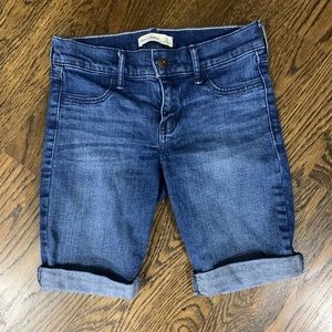 Abercrombie kids Bermuda denim shorts